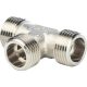Тройник Stout НН 3/4×3/4×3/4 никелированный Тройник Stout НН 3/4x3/4x3/4 никелированный