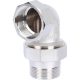 Разъемное угловое соединение Stout американка ВН 1 1/2″ уплотнение под гайкой o-ring кольцо никелированное Разъемное угловое соединение Stout американка ВН 1 1/2