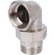 Разъемное угловое соединение Stout американка ВН 1 1/4″ уплотнение под гайкой o-ring кольцо никелированное Разъемное угловое соединение Stout американка ВН 1 1/4