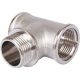 Тройник Stout ВНВ 1″x1″x1″ никелированный Тройник Stout ВНВ 1