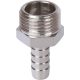 Штуцер Stout НР 1/2″x10 никелированный Штуцер Stout НР 1/2
