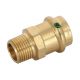 Муфта Viega пресс-Н 22×3/4″ бронза Sanpress Муфта Viega пресс-Н 22x3/4