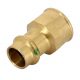 Муфта Viega пресс-В 15 х1/2″ бронза Sanpress Муфта Viega пресс-В 15 х1/2