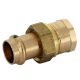 Муфта Viega разъемная пресс-В 22×3/4″ бронза Sanpress Муфта Viega разъемная пресс-В 22x3/4