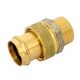 Муфта Viega разъемная пресс-Н 35×1 1/4″ бронза Sanpress Муфта Viega разъемная пресс-Н 35x1 1/4
