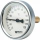 Термометр биметаллический Watts 63 мм 1/2″ 120°C с погружной гильзой 50 мм F+R801 OR Термометр биметаллический Watts 63 мм 1/2