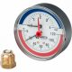 Термоманометр аксиальный Watts 80 мм 1/2″ 4 бар 120°C F+R818 Термоманометр аксиальный Watts 80 мм 1/2