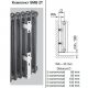 Комплект кронштейнов Zehnder SMB2T